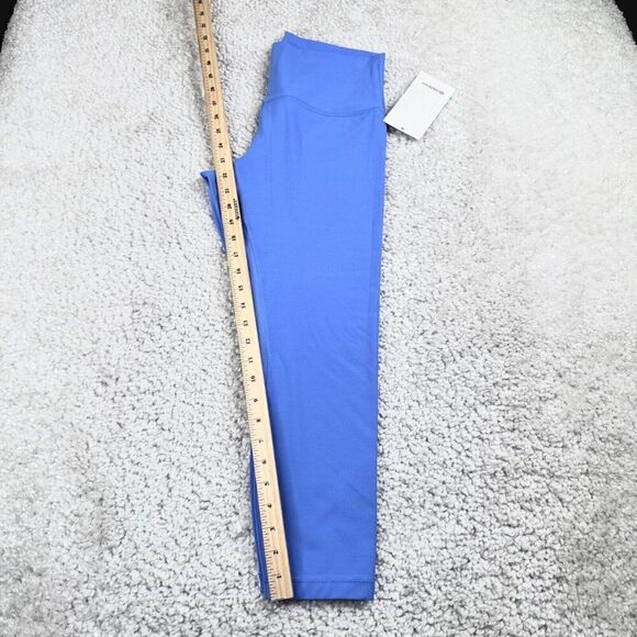 Lululemon Align High Rise Crop Legging Blue Nile 10 NEW - Picture 11 of 12